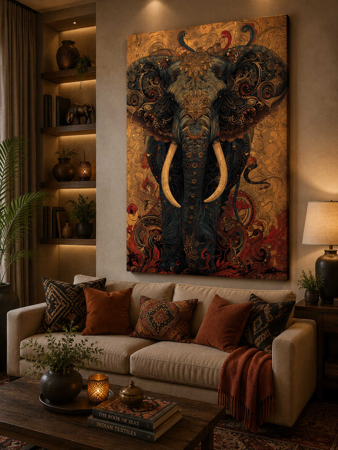 Tablou cu Elefant