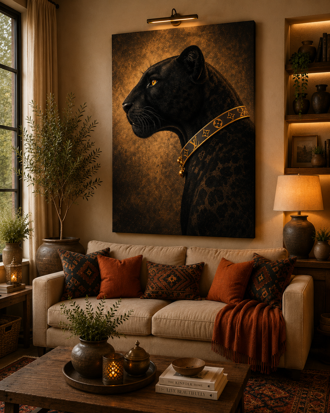 Tablou cu Jaguar