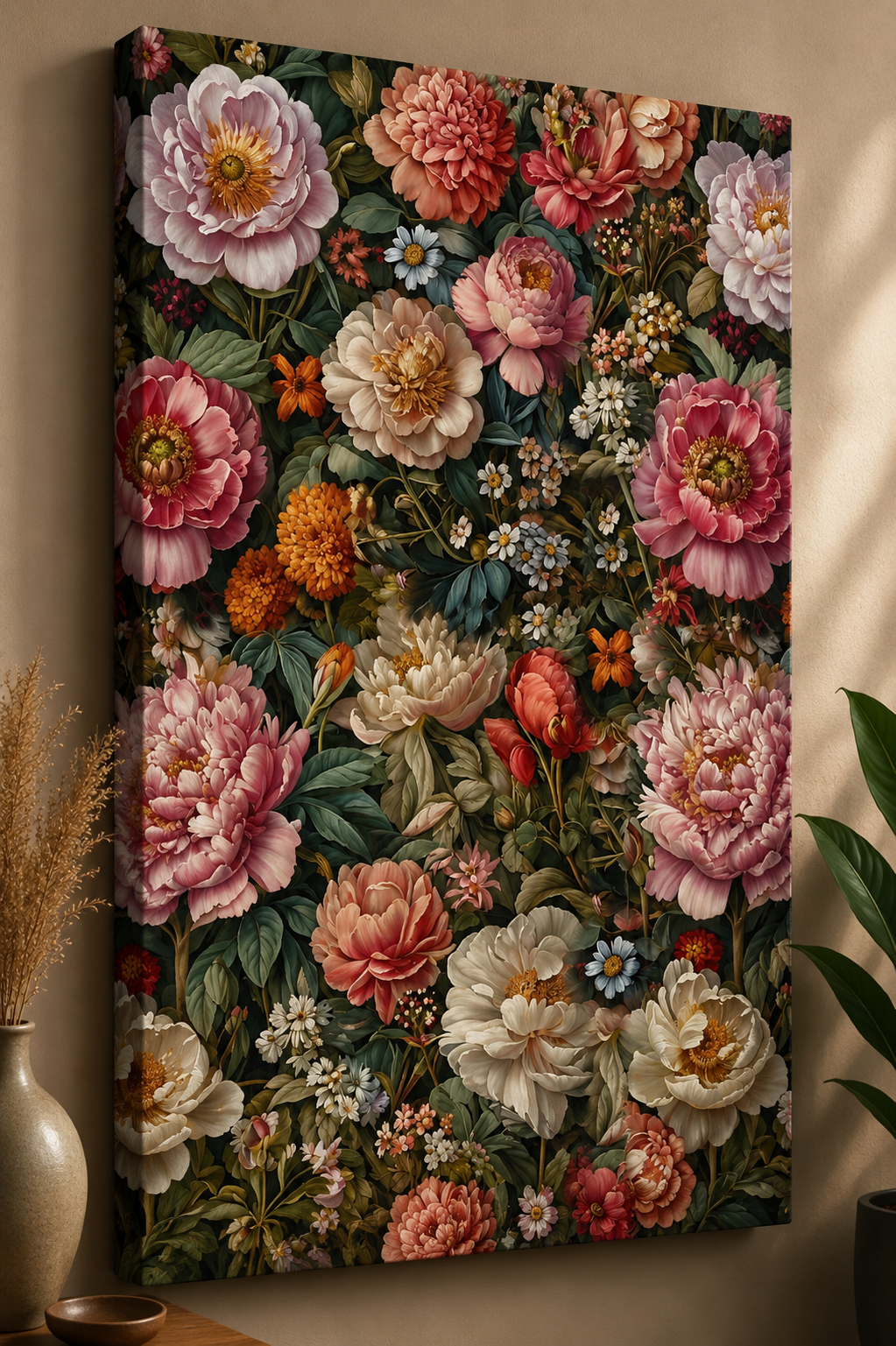 Tablou Canvas Grădina Bujorilor