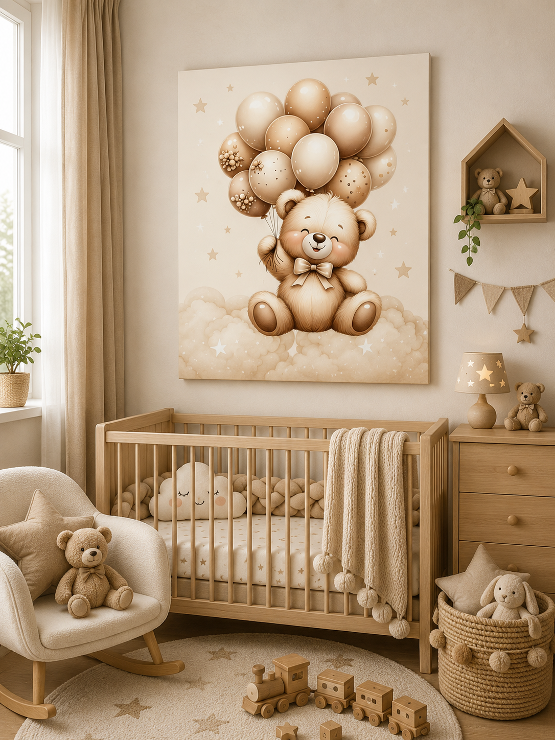 Tablou Canvas Ursuleț Visător