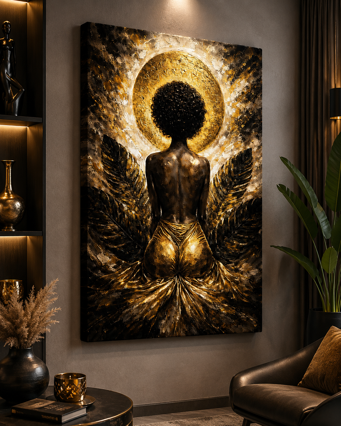 Tablou Canvas Premium-Zeița Luminii