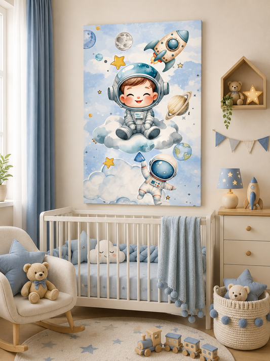 Tablou Canvas Micul Astronaut
