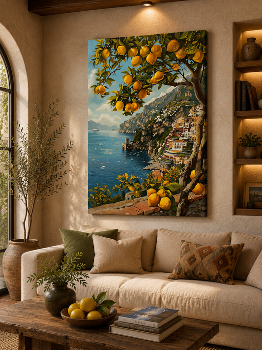 Tablou Decorativ Italian – Paradis Amalfitan