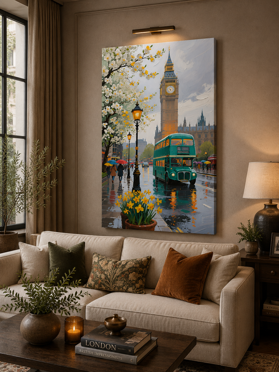 Tablou Canvas Premium – Primăvară la Londra