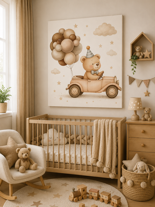Tablou Canvas Ursuleț Aventurier