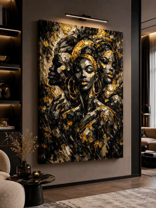 Tablou Canvas Premium-Cele Trei Regine