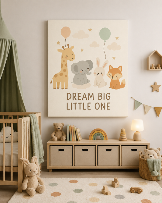 Tablou Canvas Dream Big Little One