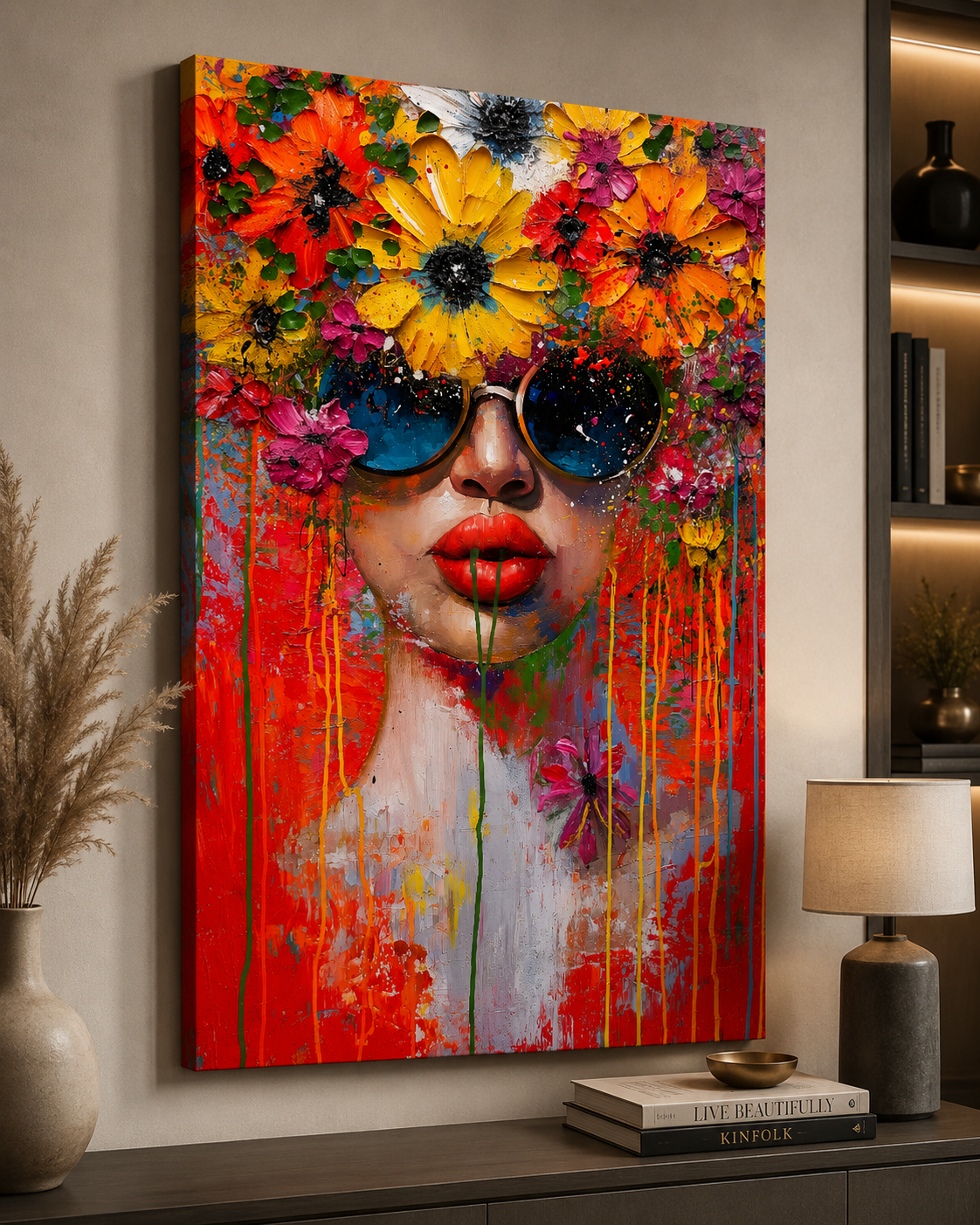 Tablou Canvas Explozie Florală